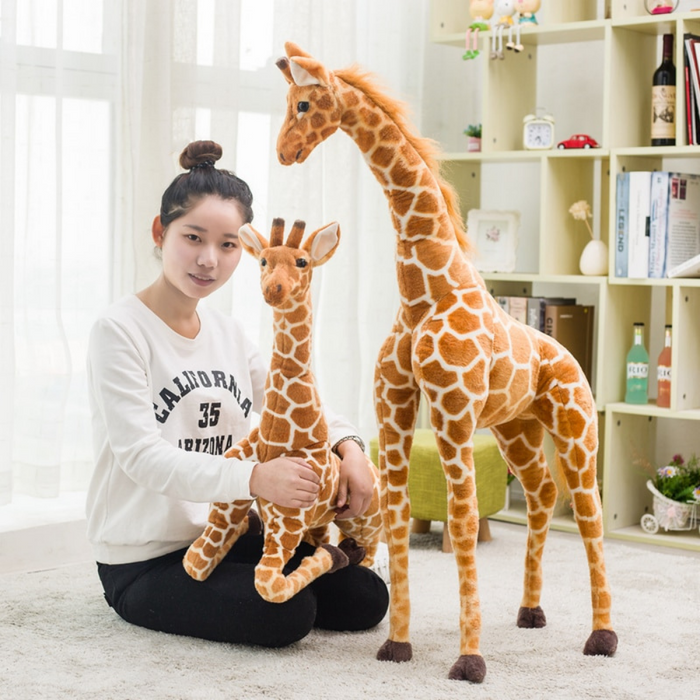 Cute Large Realistic Giraffe Plushie Toy