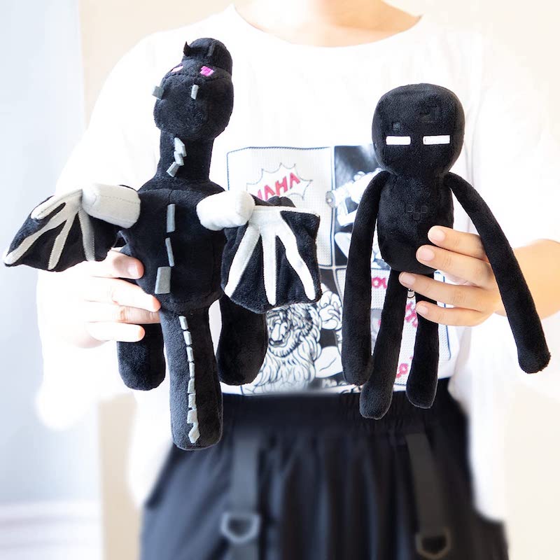 Minecraft Enderman Plush 2 Pieces Toys Set