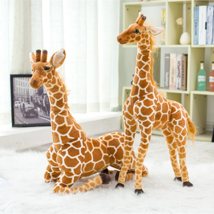 Cute Large Realistic Giraffe Plushie Toy