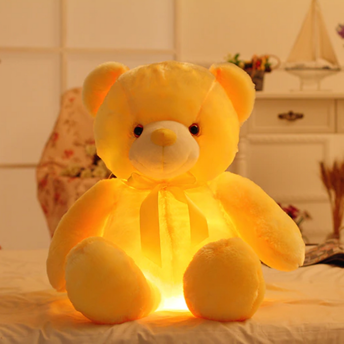 Colorful Glowing Teddy Bears