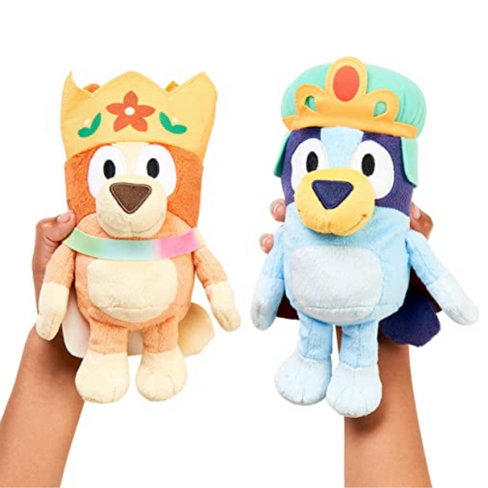 Royal Bluey And Bingo Little Plushies For Kids