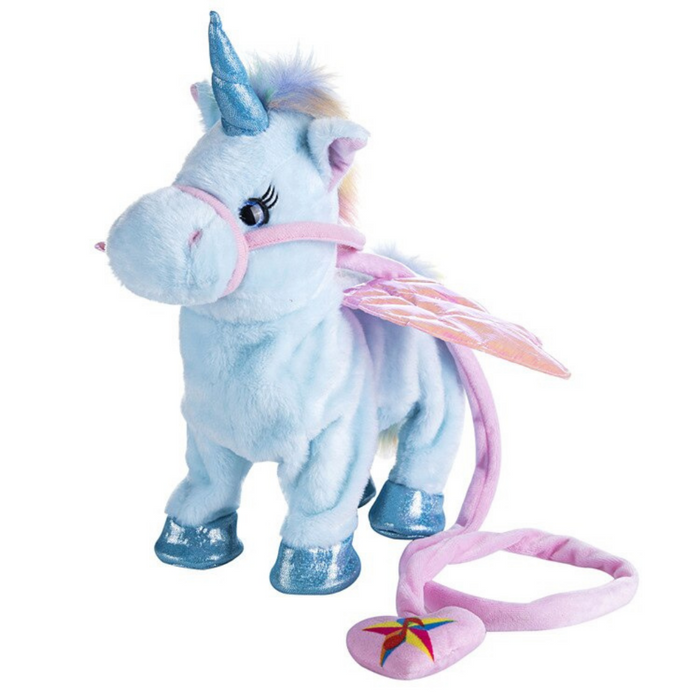 Electronic & Musical Walking Stuffed Unicorn Plushie Toys