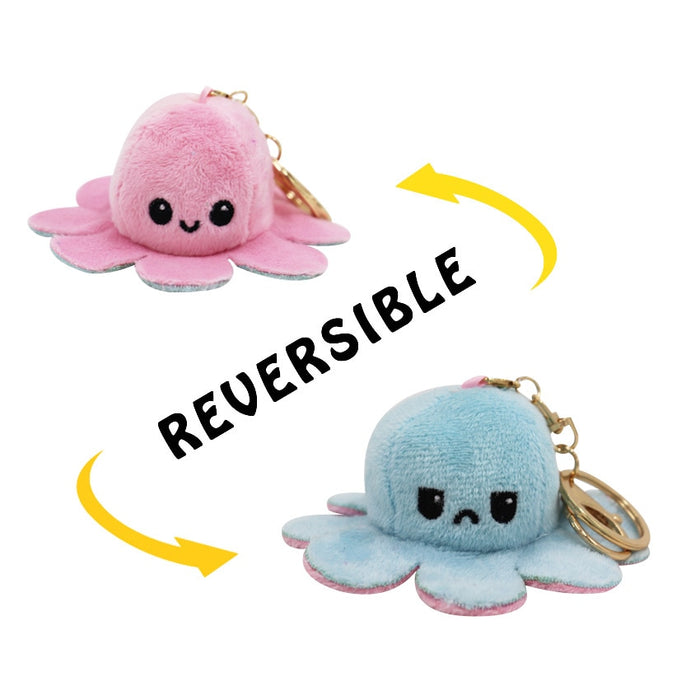 Reversible Octopus Keychain