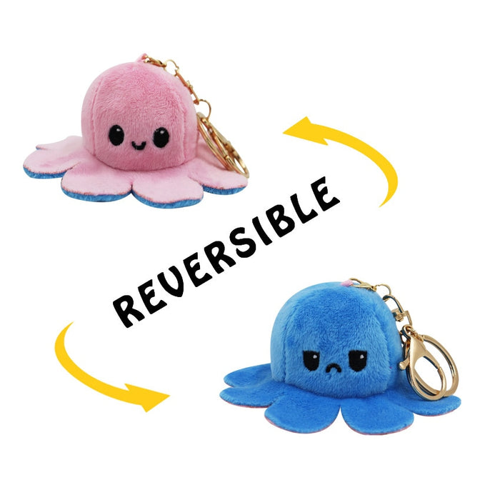 Reversible Octopus Keychain