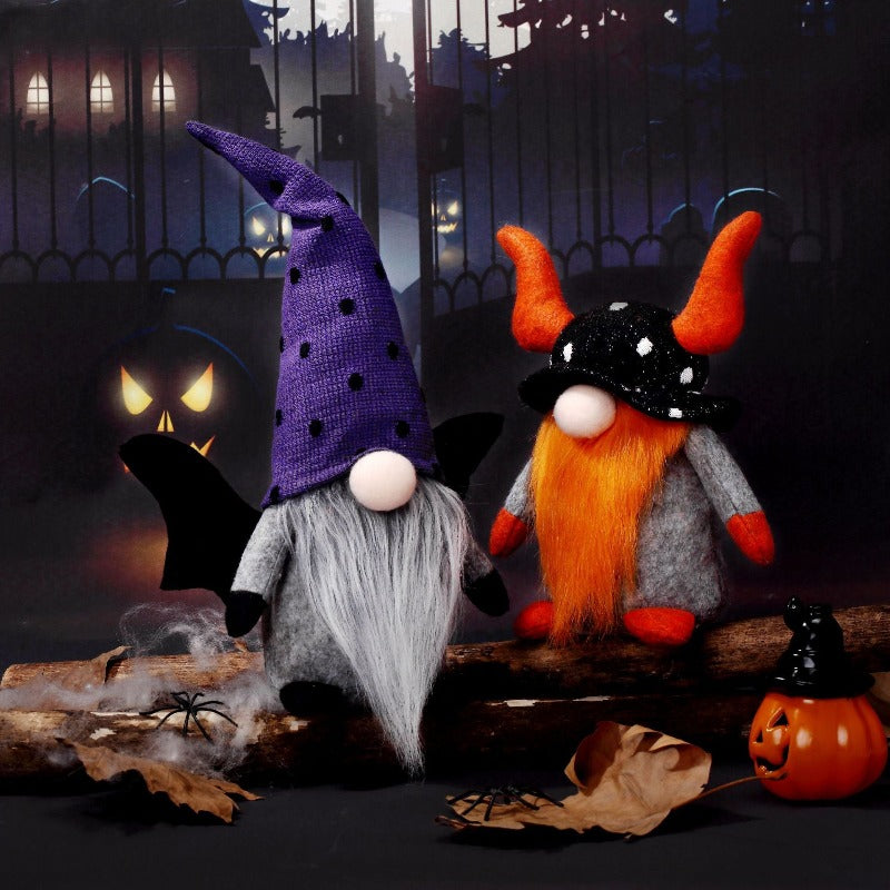 Adorable Halloween Faceless Dwarf Plush Toy
