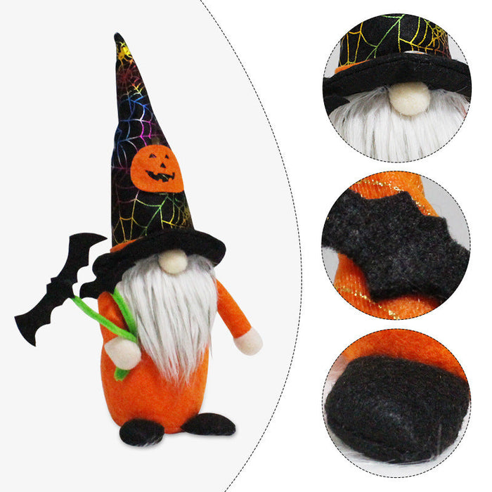Halloween Ghost Witch Dwarf Doll Toy