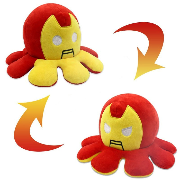 Iron Man Reversible Octopus Plush Toy