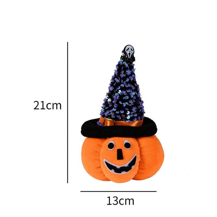 Halloween Plush Pumpkin Lantern Funny Toy