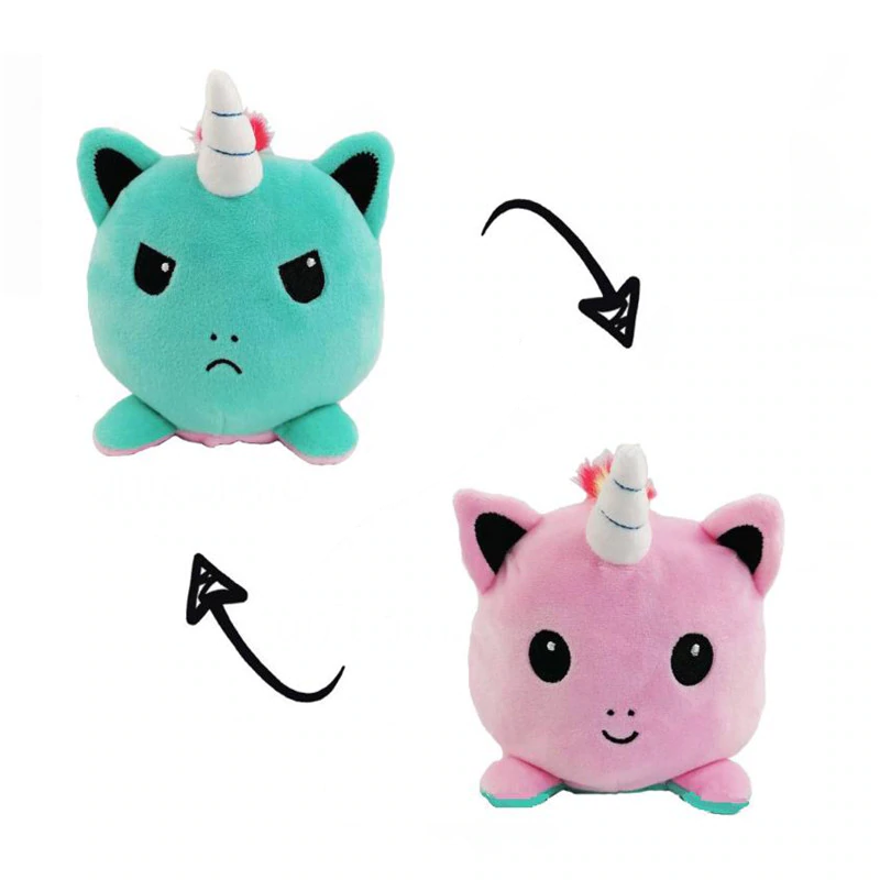 Reversible Unicorn Plush Toy