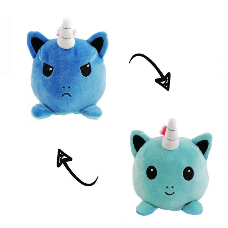 Reversible Unicorn Plush Toy