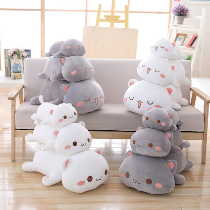 Cute Kitten Plush Toy Pillows